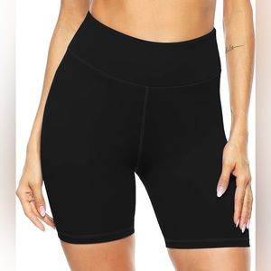 Black biker shorts